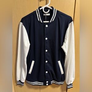 Color-block/Varsity Jacket - NWT